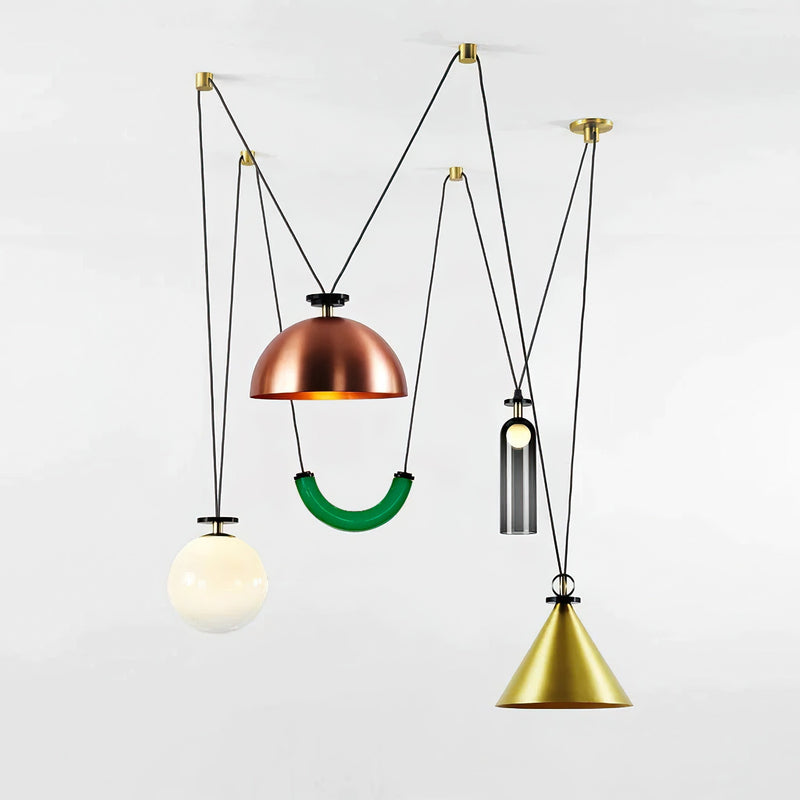 Geometrische Hanglamp – Modern design – Geschikt voor diverse interieurstijlen