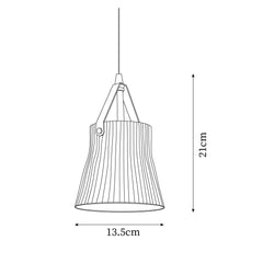 Keramische Hanglamp – Modern ontwerp – Geschikt voor binnengebruik, energiezuinig