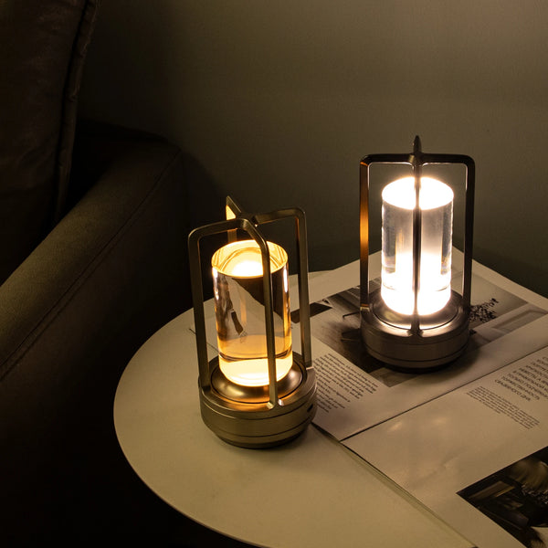 Draadloze LED Tafellamp – Oplaadbaar en draagbaar – Decoratieve verlichting voor binnen en buiten