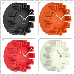 Modern 3D Number Wall Clock | Silent & Stylish Home Décor