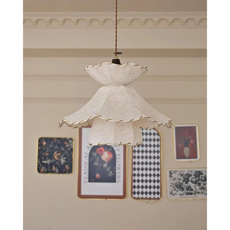 Hanglamp – Stof – Geschikt voor diverse interieurstijlen | E27 fitting, energiezuinig