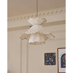 Hanglamp – Stof – Geschikt voor diverse interieurstijlen | E27 fitting, energiezuinig