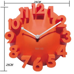 Modern 3D Number Wall Clock | Silent & Stylish Home Décor