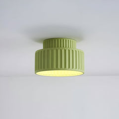Plafondlamp – Geribbeld ontwerp – Kunsthars, tijdloze elegantie voor elke ruimte