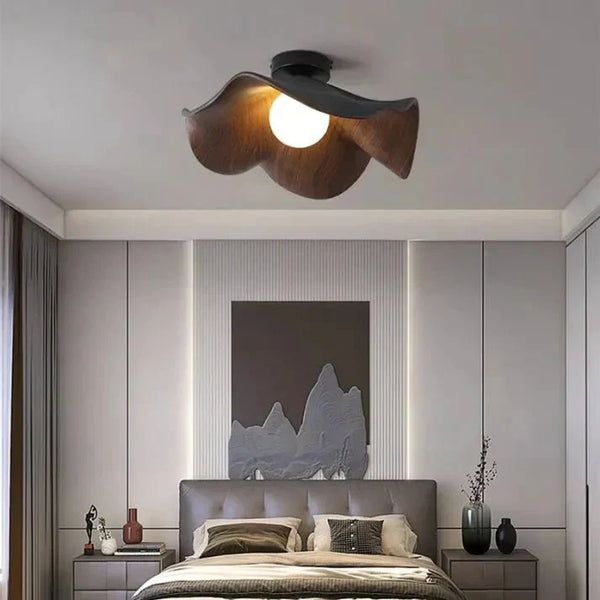 Hanglamp | Scandinavisch Houtontwerp | Lotusbloemdesign