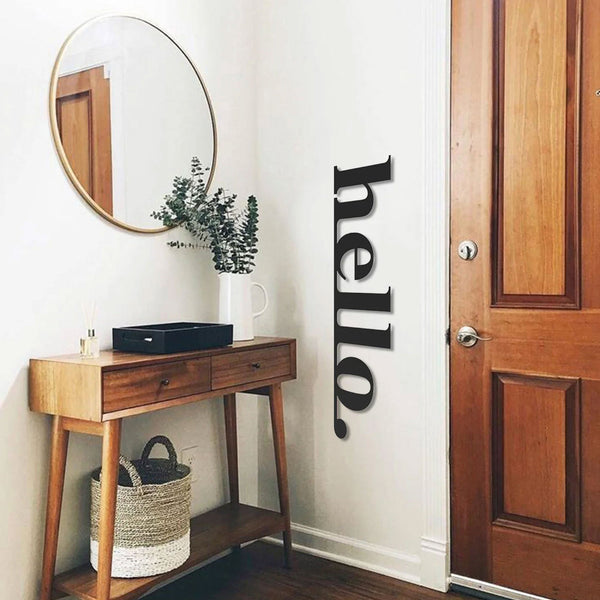 Metalen wanddecoratie – Modern ontwerp – Geschikt voor binnengebruik | Duurzaam materiaal