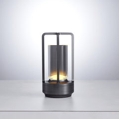 Tafellamp | Stijlvolle lantaarn | Metaal en glas, ideaal voor binnen- en buitendecoratie