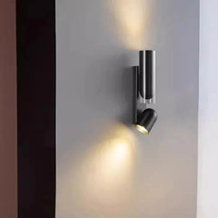 Wandlamp – LED-Nachttischlampe, op- en neer stralend | Energiezuinig, moderne uitstraling