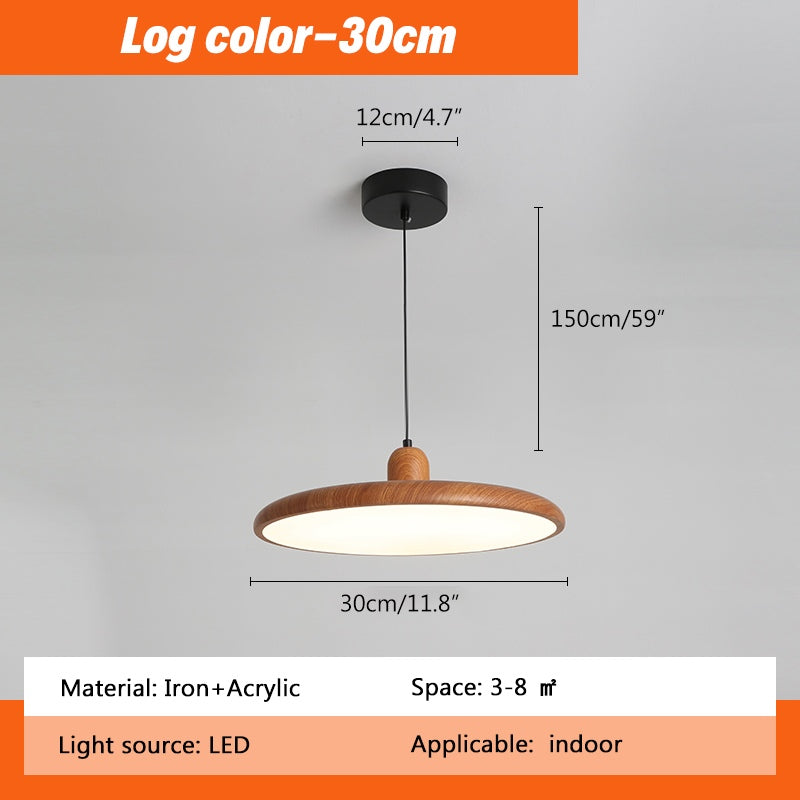 Houten Hanglamp – Modern design – Geschikt voor binnengebruik, energiezuinig