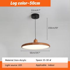 Houten Hanglamp – Modern design – Geschikt voor binnengebruik, energiezuinig