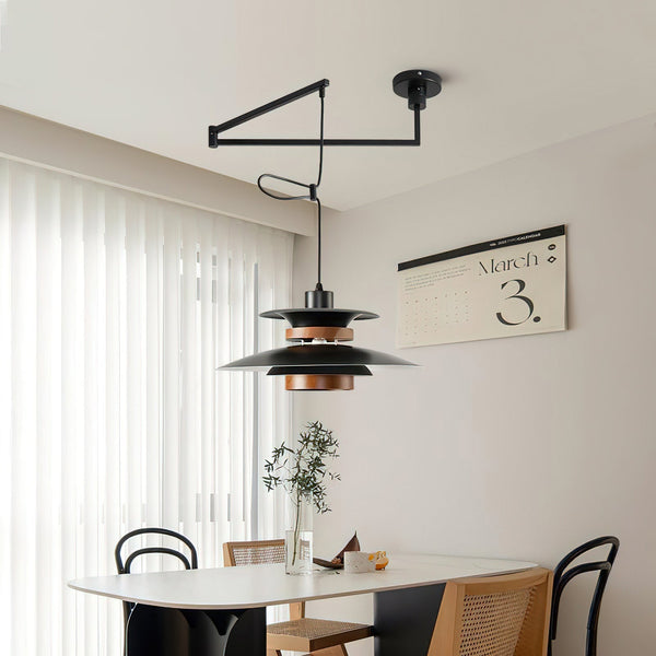 Hanglamp met Swing Arm – Verstelbare arm voor optimale lichtinval – Geschikt voor diverse interieurstijlen