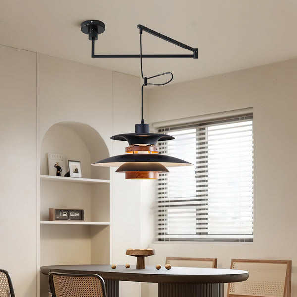 Hanglamp met Swing Arm – Verstelbare arm voor optimale lichtinval – Geschikt voor diverse interieurstijlen