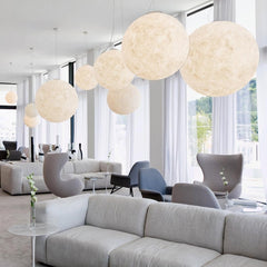 Hanglamp – Maanontwerp – Modern design, geschikt voor diverse interieurstijlen