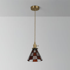 Hanglamp Tiffany – Stijlvol design – Glas, energiezuinig, geschikt voor woonkamer