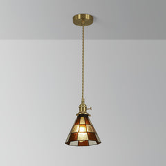 Hanglamp Tiffany – Stijlvol design – Glas, energiezuinig, geschikt voor woonkamer
