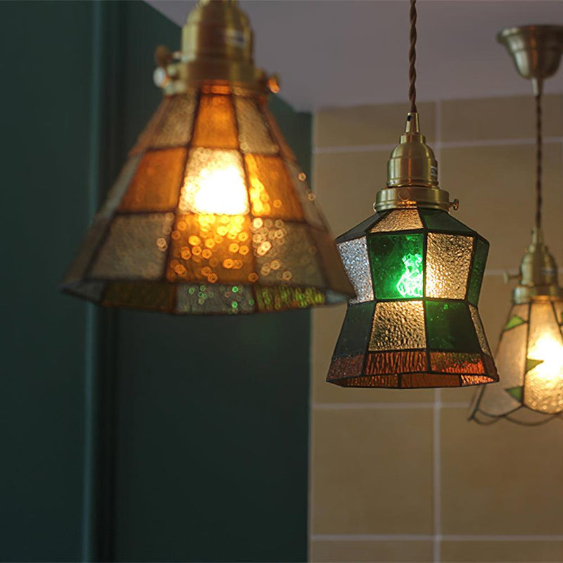 Hanglamp Tiffany – Stijlvol design – Glas, energiezuinig, geschikt voor woonkamer