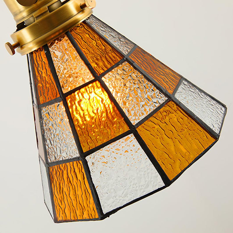 Hanglamp Tiffany – Stijlvol design – Glas, energiezuinig, geschikt voor woonkamer