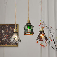 Hanglamp Tiffany – Stijlvol design – Glas, energiezuinig, geschikt voor woonkamer