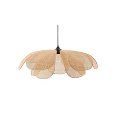 Rattan Hanglamp – Bloemvormig ontwerp – Geschikt voor binnengebruik, duurzaam materiaal
