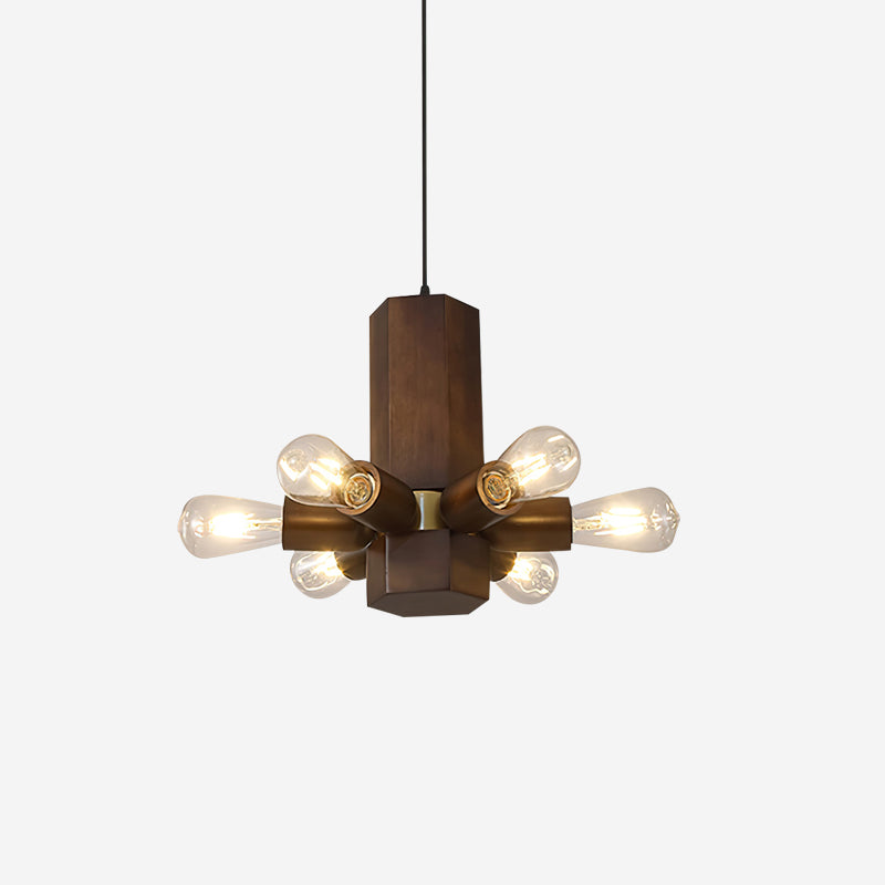 Houten hanglamp – Modern design – Geschikt voor diverse interieurstijlen