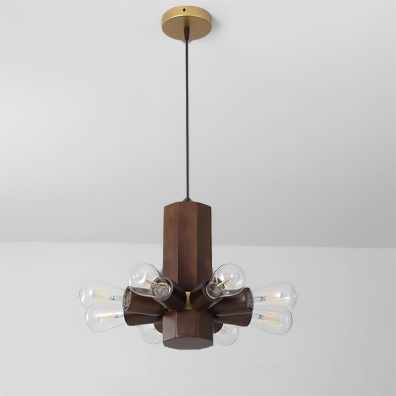Houten hanglamp – Modern design – Geschikt voor diverse interieurstijlen