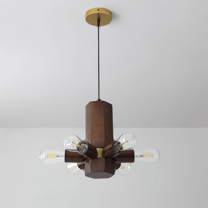 Houten hanglamp – Modern design – Geschikt voor diverse interieurstijlen