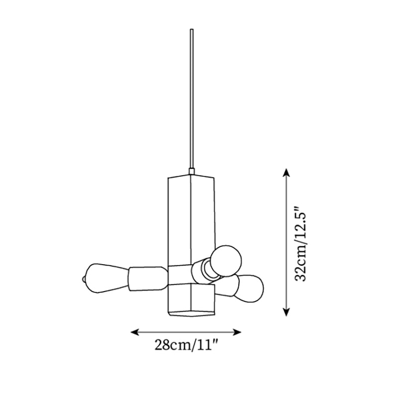 Houten hanglamp – Modern design – Geschikt voor diverse interieurstijlen