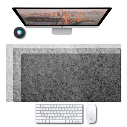 Bureau onderlegger | Vilt | Antislip voor kantoor en gaming - POUEV