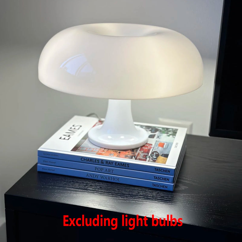 Italy Designer LED Mushroom Table Lamp | Modern Minimalist Desk Light - POUEV