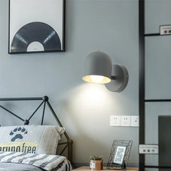 Nordic Modern LED Wall Lamp | Minimalist Macron Iron Decorative Light - POUEV
