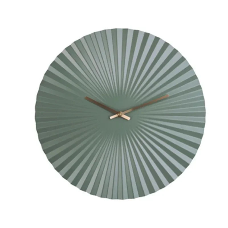 Modern Metal Wall Clock | Silent & Elegant Minimalist Clock for Home & Office