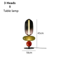 Italian Designer Colored Glass LED Floor Light | Creative Candy Lights - POUEV