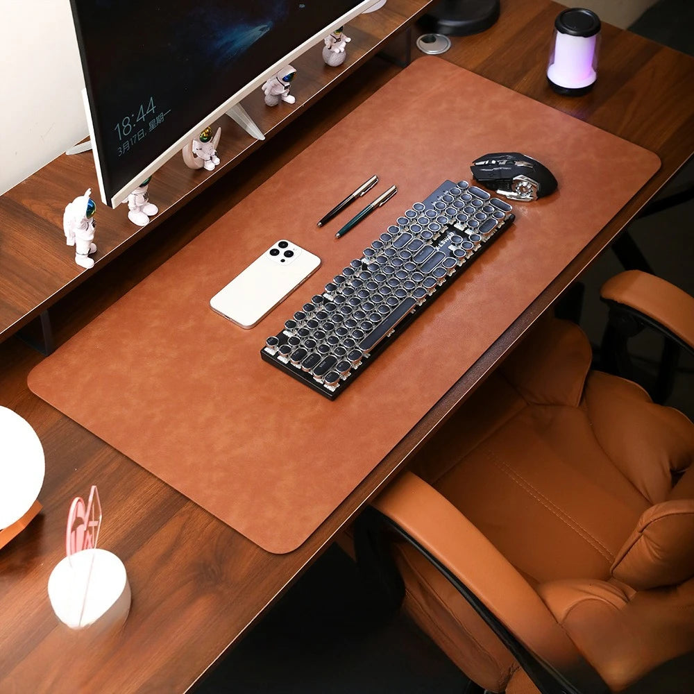 Bureau onderlegger | PU leer | Antislip functie - POUEV