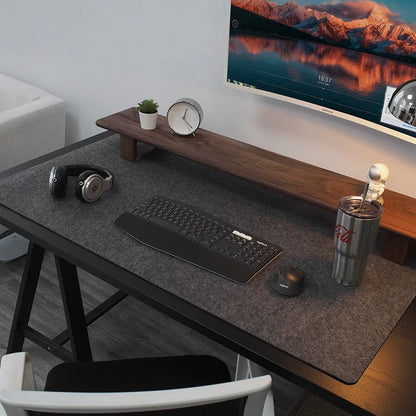 Bureau onderlegger | Vilt | Antislip voor kantoor en gaming - POUEV