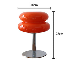 Macaron Glass Table Lamp | Trichromatic Dimming Atmosphere Lamp - POUEV