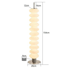 Danish Gourd Lamp | Designer Sofa Side & Living Room Floor Lamp, Nordic Creative Table Light - POUEV