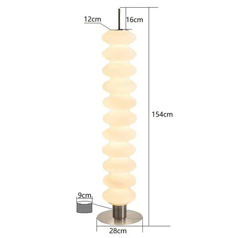 Danish Gourd Lamp | Designer Sofa Side & Living Room Floor Lamp, Nordic Creative Table Light - POUEV