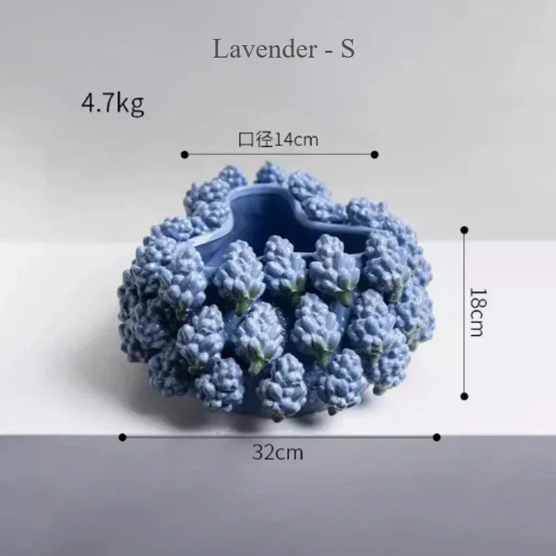 Keramische Fruitvaas | Creatieve Citroen en Tomaat Bloemenvaas voor Binnendecoratie