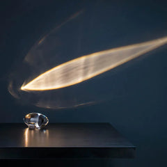 Italian Designer LED Crystal Table Lamp | Night Projector - POUEV