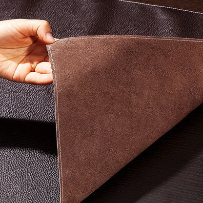 Bureau onderlegger | Echt leer | Desk mat voor computer en gaming - POUEV