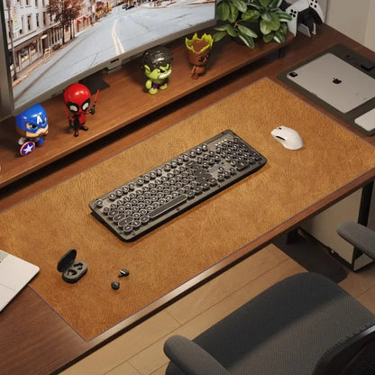 Grote Mousepad – Waterdicht | Antislip PU Suede Desk Mat voor Computer en Gaming - POUEV