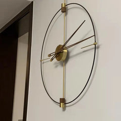 Luxury Nordic Wall Clock | Modern Minimalist Design | DIY Decorative Clock