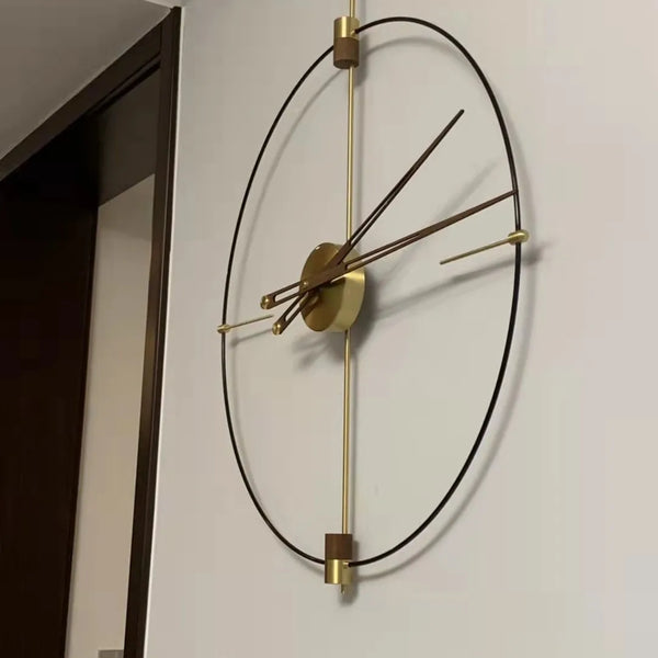 Luxury Nordic Wall Clock | Modern Minimalist Design | DIY Decorative Clock