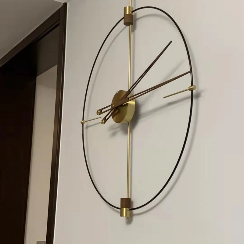 Luxury Nordic Wall Clock | Modern Minimalist Design | DIY Decorative Clock