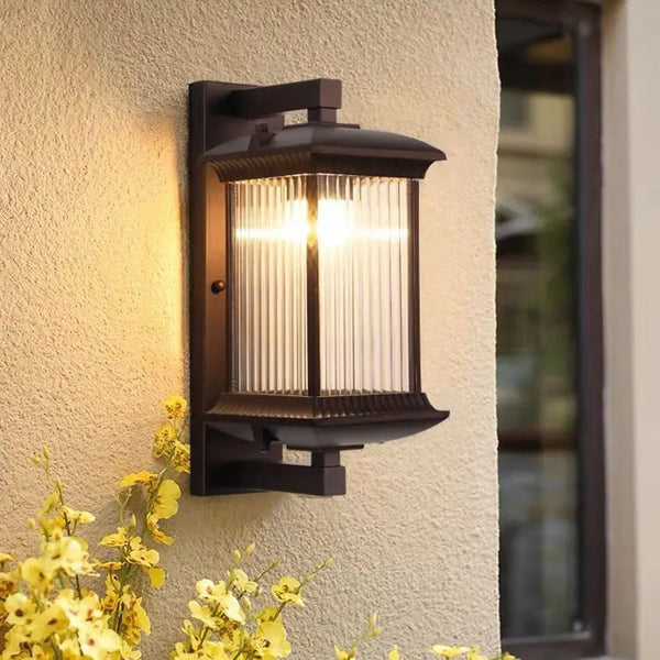 Wandlamp voor buiten – Klassiek ontwerp – Waterdicht met metalen afwerking