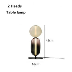 Italian Designer Colored Glass LED Floor Light | Creative Candy Lights - POUEV