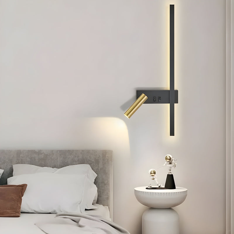 Wandlamp – Duo Schakelaar – Minimalistisch Ontwerp voor Woonkamer en Slaapkamer