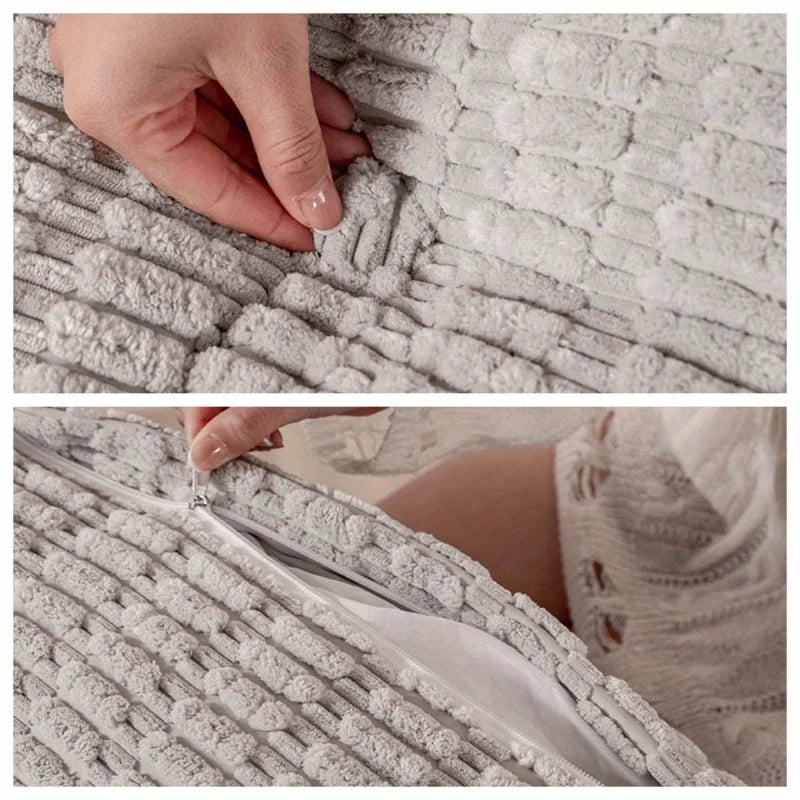 Driehoekig Rugkussen | Fantasie Woven Design | Hoofdbordkussen - POUEV