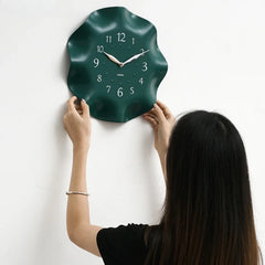 Modern Minimalist White Wall Clock | Elegant Home & Living Room Décor