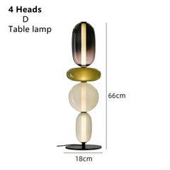 Italian Designer Colored Glass LED Floor Light | Creative Candy Lights - POUEV
